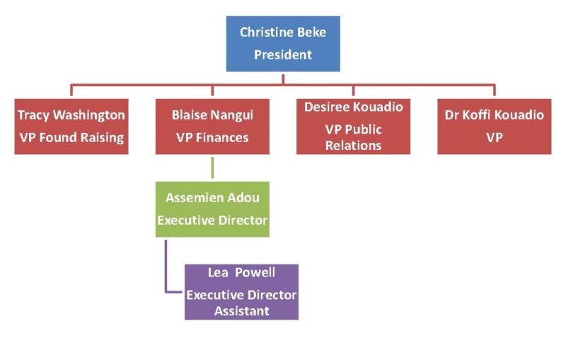 Organizational Chart Katchi Foundation