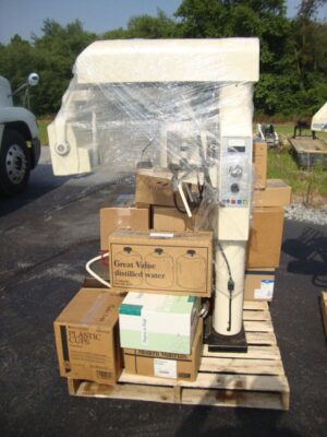 New medical equipment arrives.