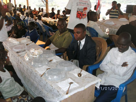 December 2013, El Mina Camp, Ghana