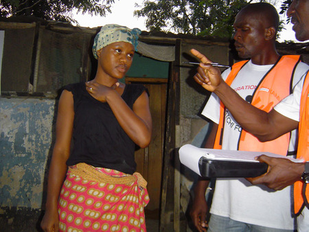 Food distribution in Accra 2013