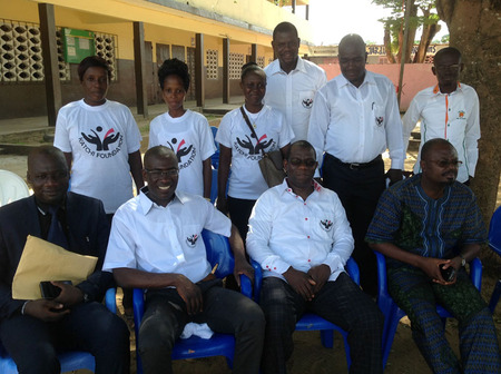 Kachi Foundation team in Abidjan, May 2014