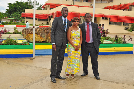 Katchi delegation at University of Science & Technology, Franceville, Gabon 2012